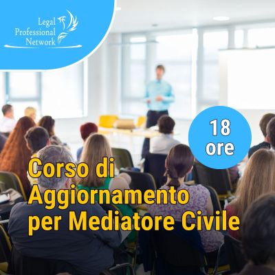 Corso mediatore civile aggiornamento per mediatori civili